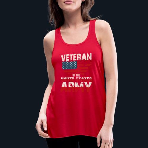 Veteran of the United States Army - Women's Flowy Tank Top by Bella