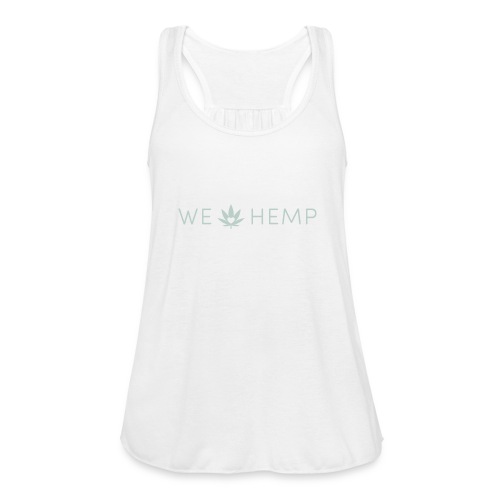 We Love Hemp - Women's Flowy Tank Top by Bella