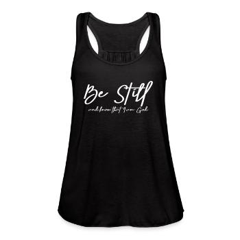 Christianity Religion Jesus - Women's Flowy Tank Top by Bella - black - Front - Julia (174cm)