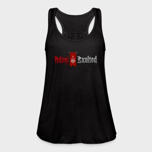 Adoni Exalted Logo - Women's Flowy Tank Top by Bella