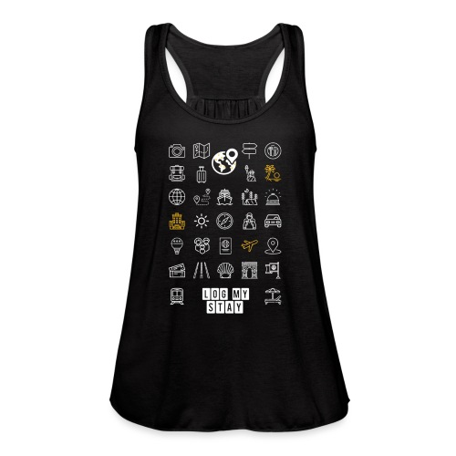 Various icons - Women's Flowy Tank Top by Bella