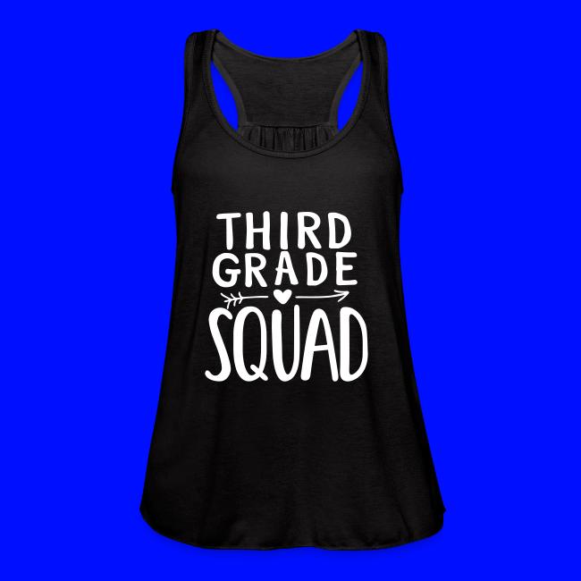 Third Grade Squad Teacher Team T-Shirts