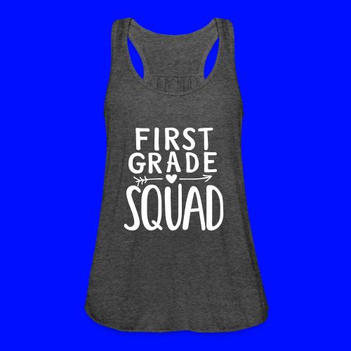 First Grade Squad Teacher Team T-Shirts - Women's Flowy Tank Top by Bella