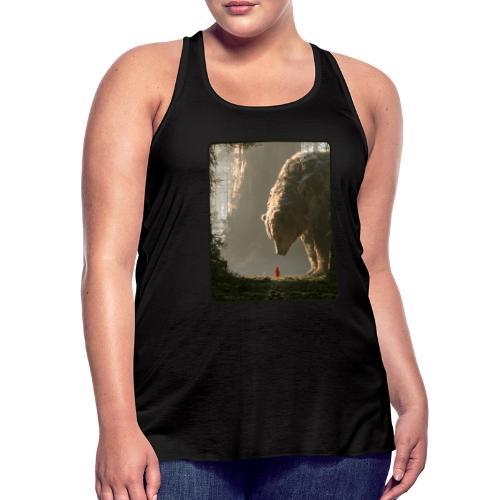 The Bear Who Found the Forest - Women's Flowy Tank Top by Bella