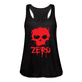 ZERO - Women's Flowy Tank Top by Bella - black - Front - Julia (174cm)