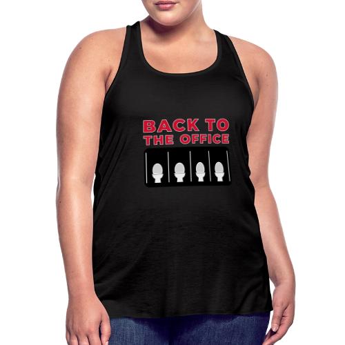 Back to the Office Satire Design - Women's Flowy Tank Top by Bella