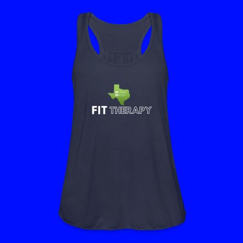 fit therapy - Women's Flowy Tank Top by Bella