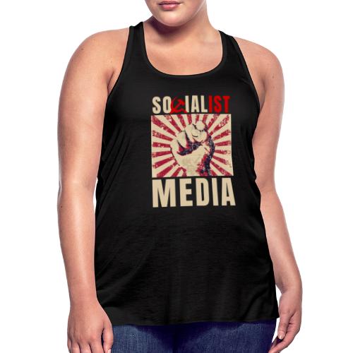 Socialist MediaV2.0 - Women's Flowy Tank Top by Bella