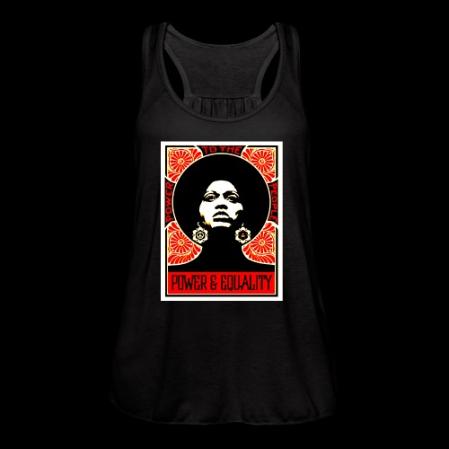 Afro Power & Equality - Women's Flowy Tank Top by Bella