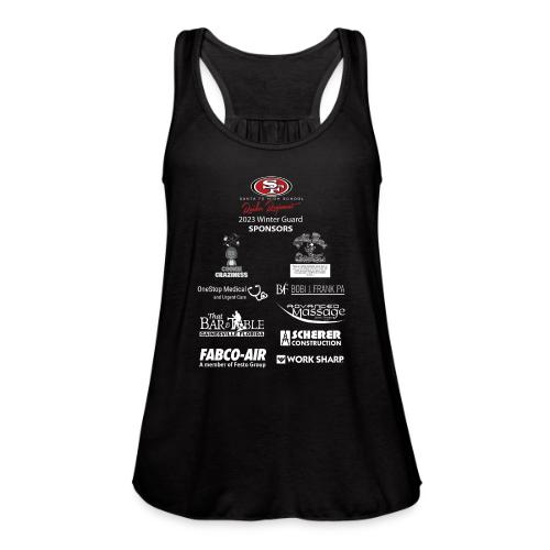 winterguard back 2023 - Women's Flowy Tank Top by Bella