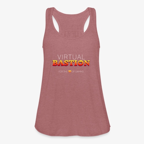 Virtual Bastion: For the Love of Gaming - Women's Flowy Tank Top by Bella