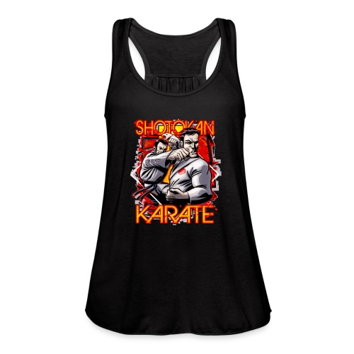Shotokan Karate shirt - Women's Flowy Tank Top by Bella
