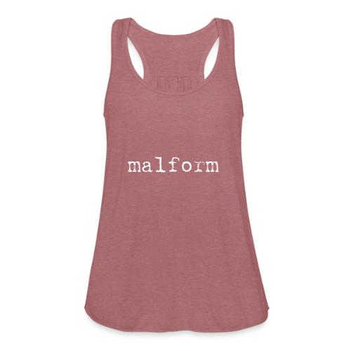 Malform - Women's Flowy Tank Top by Bella