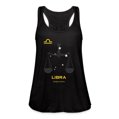Libra zodiac astrology horoscope - Women's Flowy Tank Top by Bella