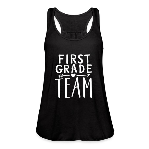 First Grade Team Teacher T-Shirts - Women's Flowy Tank Top by Bella