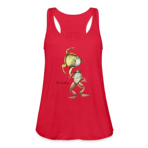 Two frogs - Women's Flowy Tank Top by Bella