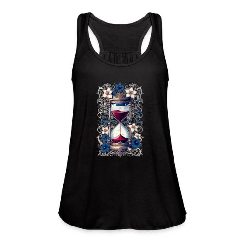 Our Moments Defy Time Hourglass Gifts T-Shirt - Women's Flowy Tank Top by Bella