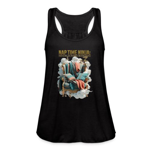 Nap Time Ninja T Shirt - Women's Flowy Tank Top by Bella