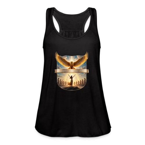Women’s Day Eagle Matriarch T Shirt,, Gift for Mom - Women's Flowy Tank Top by Bella