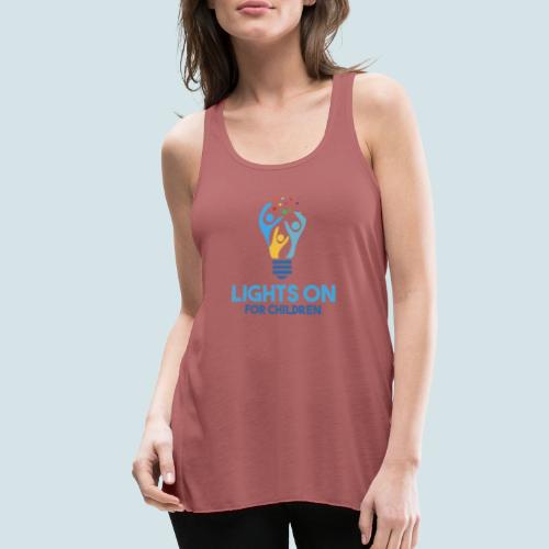 Lights On For Children - Women's Flowy Tank Top by Bella