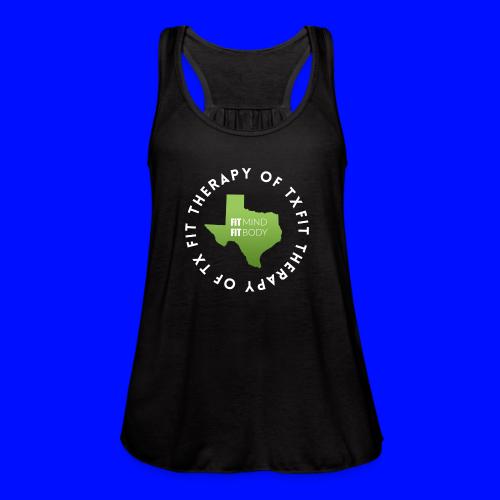 Fit Therapy of Texas Logo - Women's Flowy Tank Top by Bella