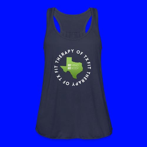 Fit Therapy of Texas Logo - Women's Flowy Tank Top by Bella