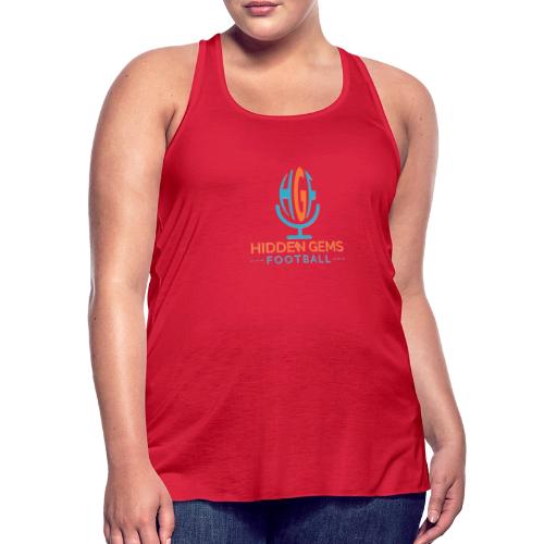 Hidden Gems Football - Women's Flowy Tank Top by Bella