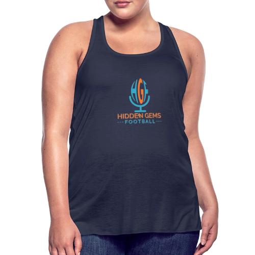 Hidden Gems Football - Women's Flowy Tank Top by Bella