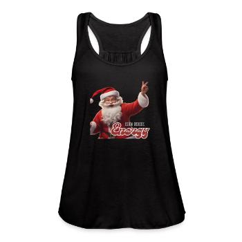 Big Nick Energy Tee - Women's Flowy Tank Top by Bella - black - Front - Julia (174cm)