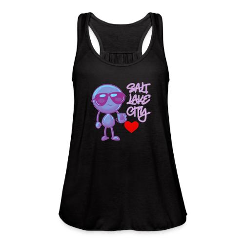 Smoon City 19 Salt Lake City - Women's Flowy Tank Top by Bella