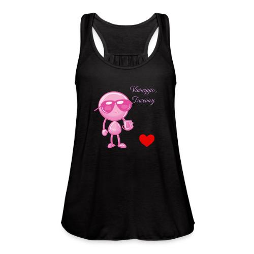 Smoon City_Viareggio Tuscany Pink - Women's Flowy Tank Top by Bella