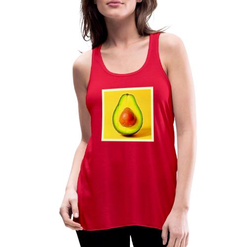 The Beauty of a Healthy Avocado Design - Women's Flowy Tank Top by Bella