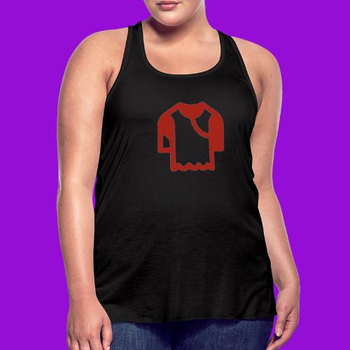 Logo outline - Women's Flowy Tank Top by Bella