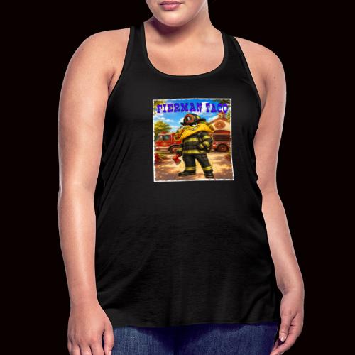 Fireman Taco - Women's Flowy Tank Top by Bella
