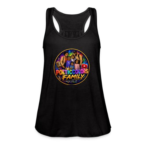 POETIC COLORS FAMILY - Women's Flowy Tank Top by Bella