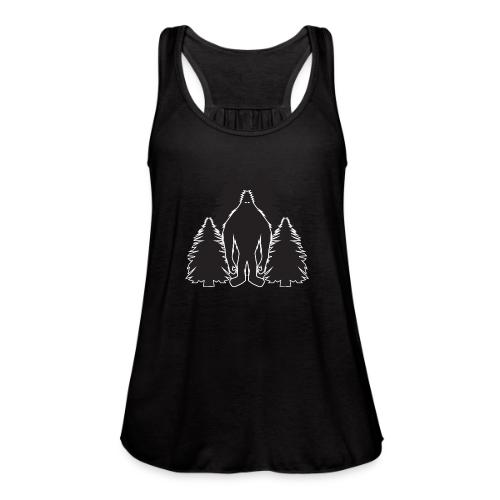 Bigfoot Trees - Women's Flowy Tank Top by Bella