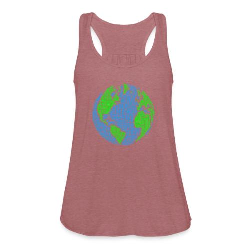 Global PEACE Sphere - Women's Flowy Tank Top by Bella