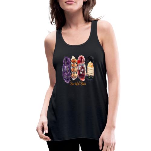 Spooky Cute Halloween Treats Art - Women's Flowy Tank Top by Bella