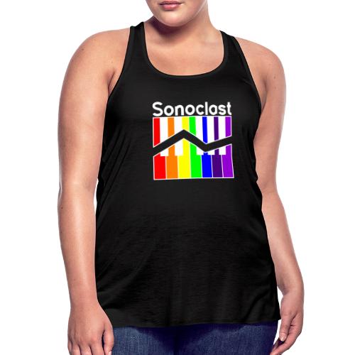 Sonoclast Rainbow Keys (for dark backgrounds) - Women's Flowy Tank Top by Bella