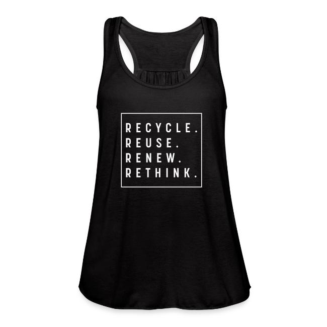 Recycle Reuse Renew Rethink Crisis Environmenta
