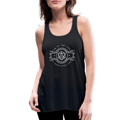 D20 Five Percent of the Time It Works Every Time - Women's Flowy Tank Top by Bella