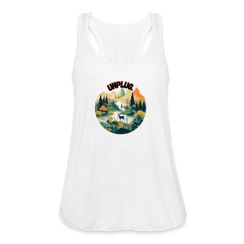 Unplug Series 5 - Women's Flowy Tank Top by Bella