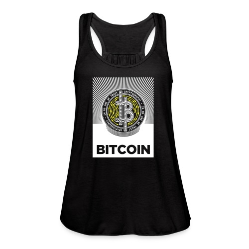 Bitcoin - Women's Flowy Tank Top by Bella