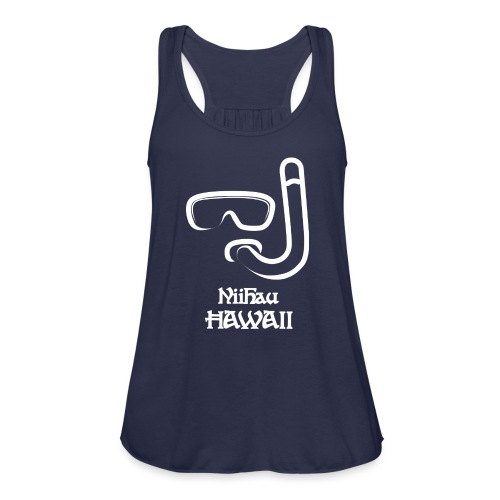 Niihau Hawaii Snorkel Souvenirs Gifts Vacation - Women's Flowy Tank Top by Bella