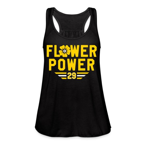 flower_power - Women's Flowy Tank Top by Bella