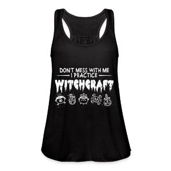 witches - Women's Flowy Tank Top by Bella - black - Front - Julia (174cm)