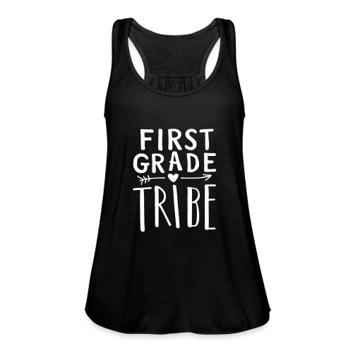 First Grade Tribe Teacher Team T-Shirts - Women's Flowy Tank Top by Bella