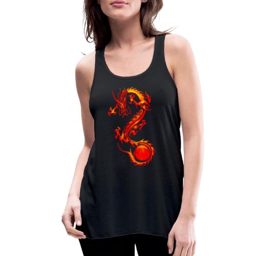 Dragon basketball - Women's Flowy Tank Top by Bella