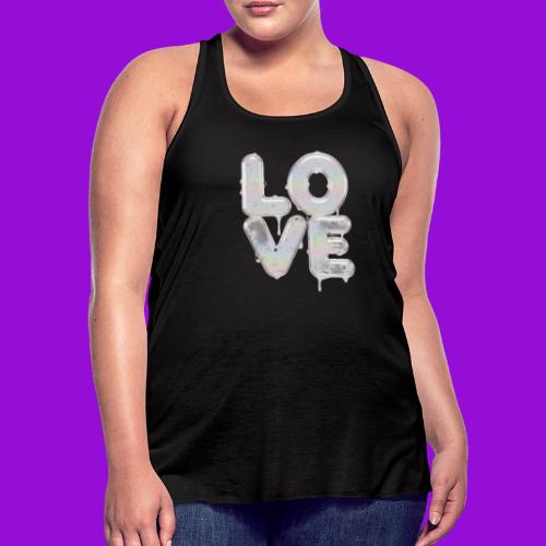 Love - Women's Flowy Tank Top by Bella