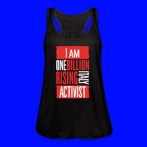 One Billion Rising Italy - Women's Flowy Tank Top by Bella